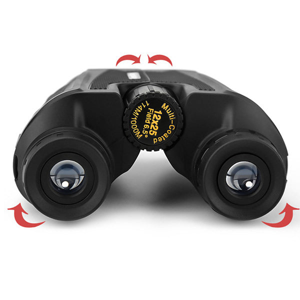 MN-AE01 12×25 Мини-бинокль Металлический Корпус MN-AE01 12×25 Мини-бинокль Металлический Корпус