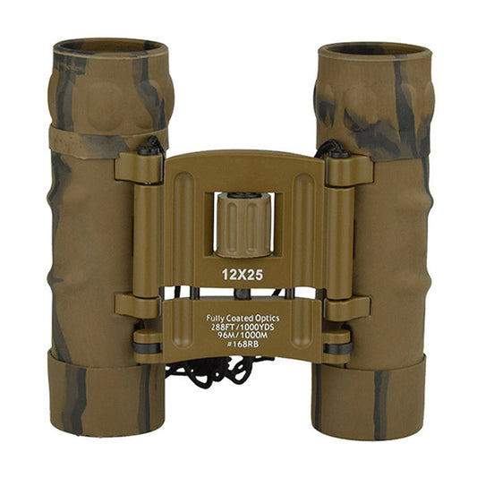 Мини-бинокль MN-AE12 12×25 с металлическим корпусом