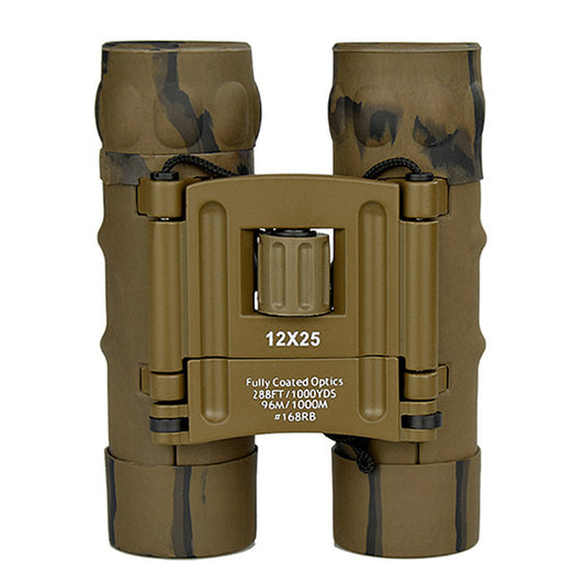 Мини-бинокль MN-AE12 12×25 с металлическим корпусом