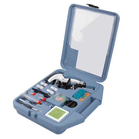 NK-T135 Студенческая детская образовательная игрушка 1200-кратный зум монокулярный биологический микроскоп для начинающих