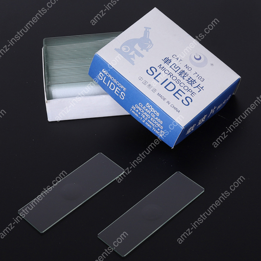 BP-7103 Single-Concav-Hohlraum-Mikroskop-Objektträger mit einer Grundkante