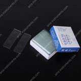 Deslizos de microscopio de doble cóncavo BP-7104 con borde de tierra Deslizos de microscopio de doble cóncavo BP-7104 con borde de tierra