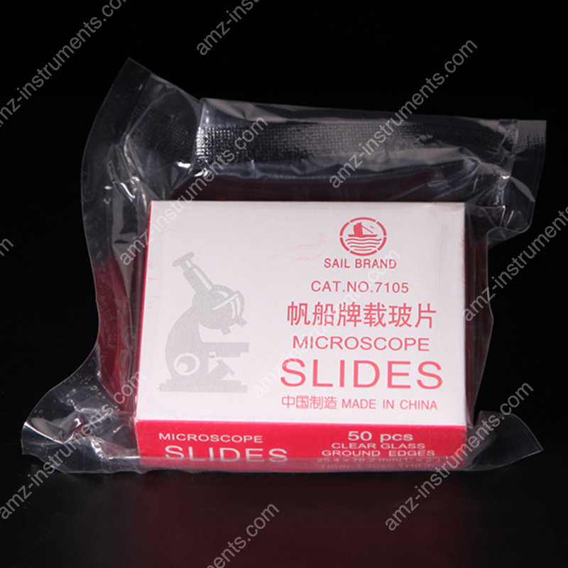 BP-7105 Blindmikroskop-Schadenkante mit gefrostetem Ende an einem Seiten BP-7105 Blindmikroskop-Schadenkante mit gefrostetem Ende an einem Seiten