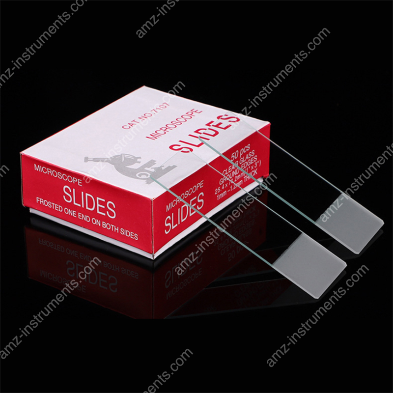 BP-7107 Blindmikroskop-Objektträger mit gefrostetem Ende eines Endes auf beiden Seiten BP-7107 Blindmikroskop-Objektträger mit gefrostetem Ende eines Endes auf beiden Seiten
