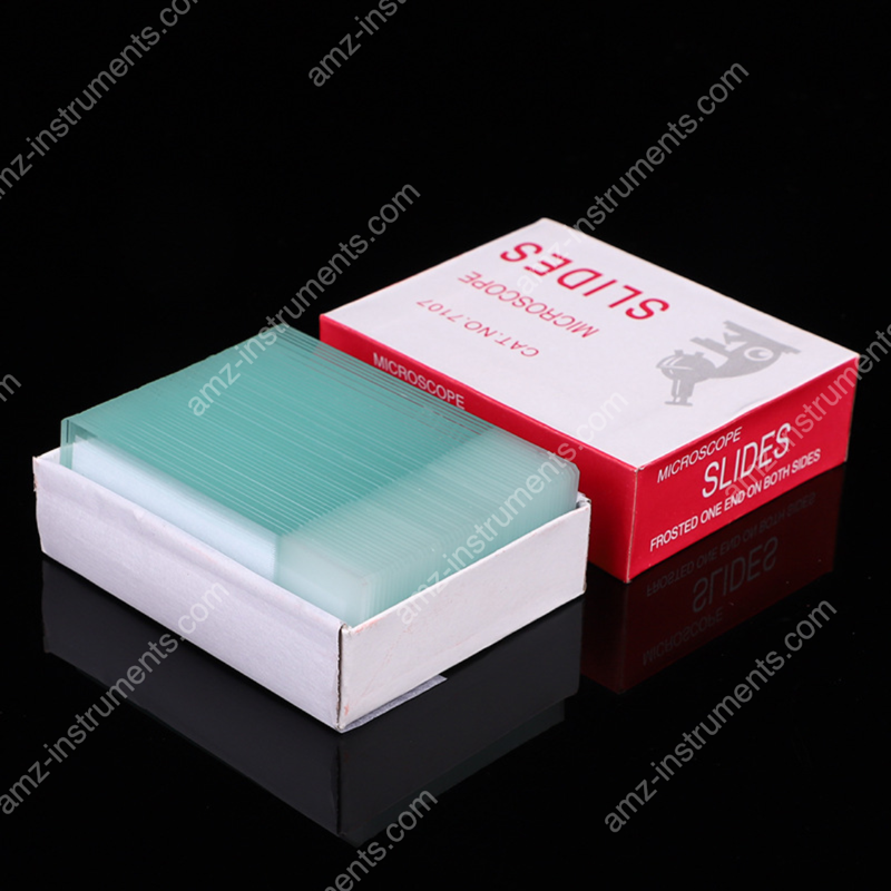 BP-7107 Blindmikroskop-Objektträger mit gefrostetem Ende eines Endes auf beiden Seiten BP-7107 Blindmikroskop-Objektträger mit gefrostetem Ende eines Endes auf beiden Seiten