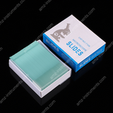 BP-7109W Blindmikroskop Objektträger mit einem weißen beschichteten Ende BP-7109W Blindmikroskop Objektträger mit einem weißen beschichteten Ende