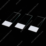 BP-7109W Blindmikroskop Objektträger mit einem weißen beschichteten Ende BP-7109W Blindmikroskop Objektträger mit einem weißen beschichteten Ende
