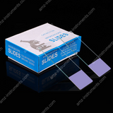 Tasúrdito de microscopio en blanco BP-7109P borde de tierra con extremo con recubrimiento púrpura único Tasúrdito de microscopio en blanco BP-7109P borde de tierra con extremo con recubrimiento púrpura único