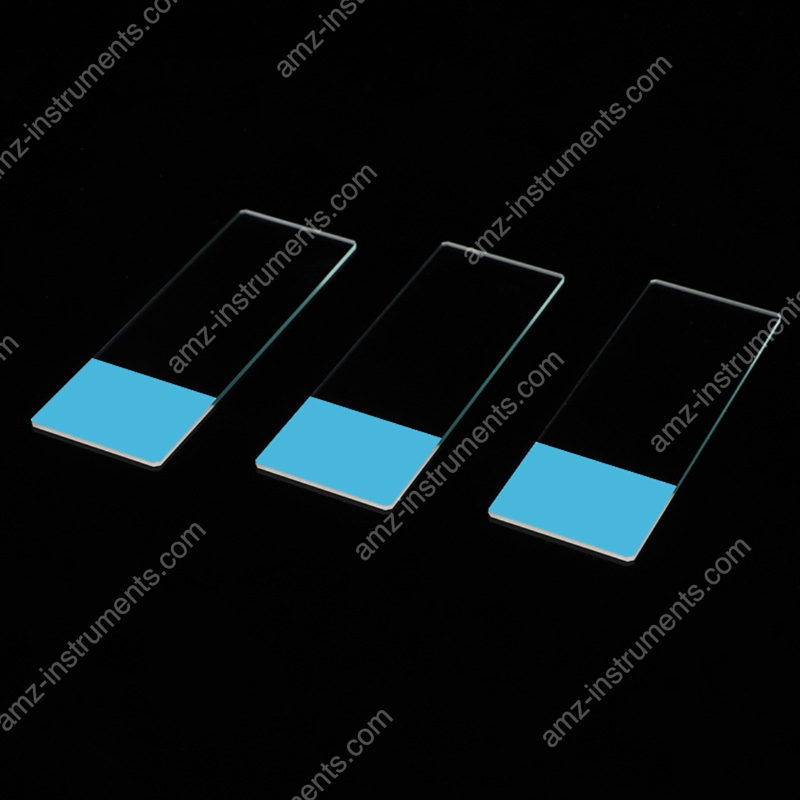 BP-7109B Чистые предметные стекла для микроскопа со шлифованным краем и односторонним синим покрытием BP-7109B Чистые предметные стекла для микроскопа со шлифованным краем и односторонним синим покрытием