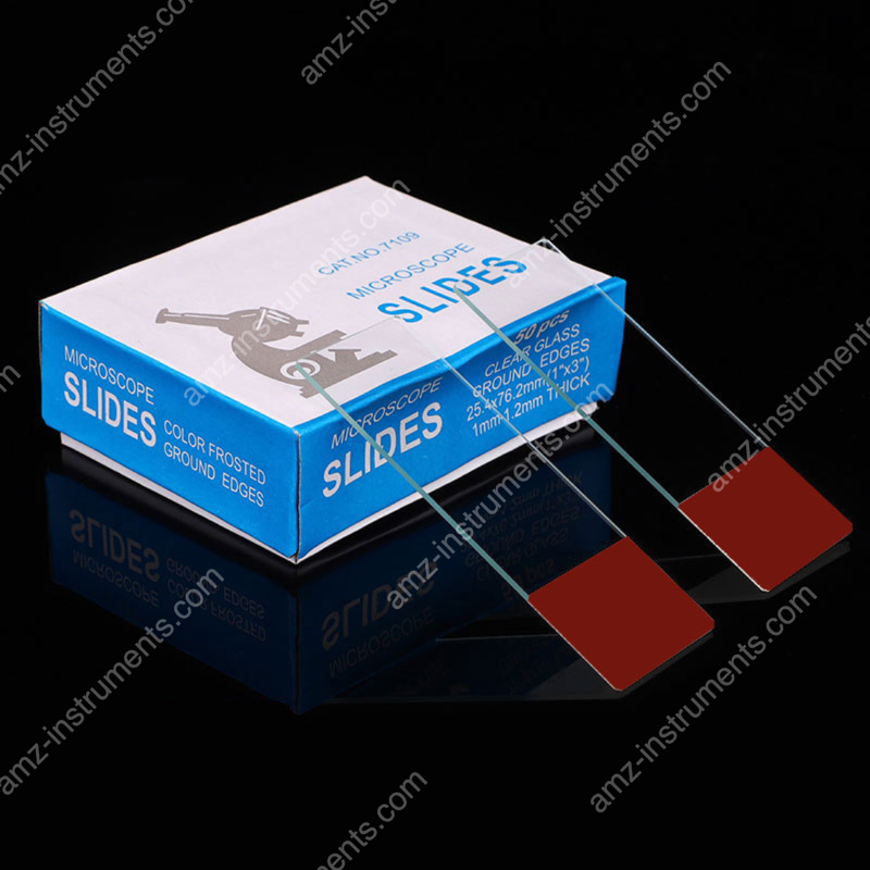 BOD de microscopio en blanco BP-7109R Borde de tierra con extremo con recubrimiento rojo único BOD de microscopio en blanco BP-7109R Borde de tierra con extremo con recubrimiento rojo único