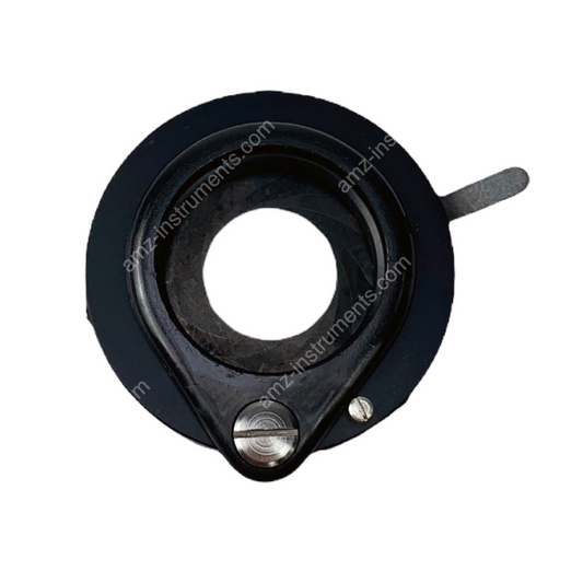 adjustable iris diaphragm aperture