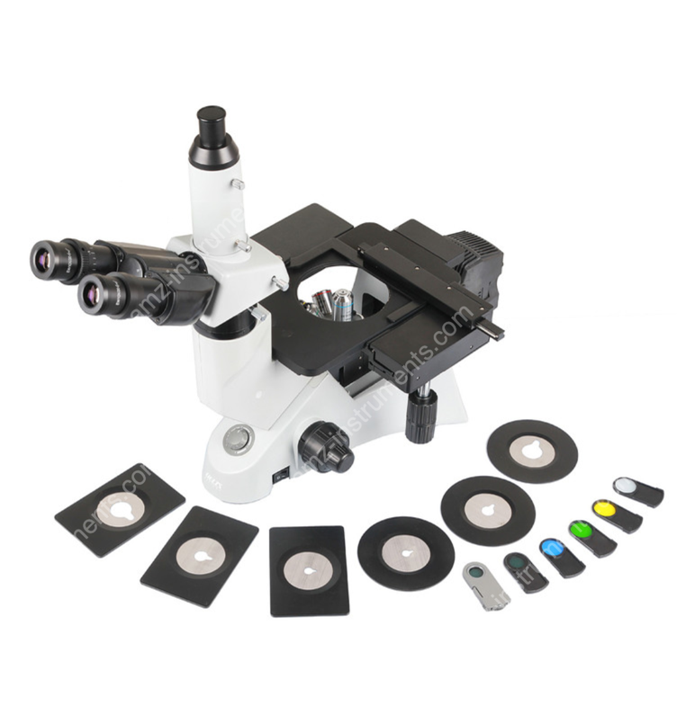 Инвертированный металлургический микроскоп AJX-100M с бесконечным планом-ахроматическим объективом  Инвертированный металлургический микроскоп AJX-100M с бесконечным планом-ахроматическим объективом