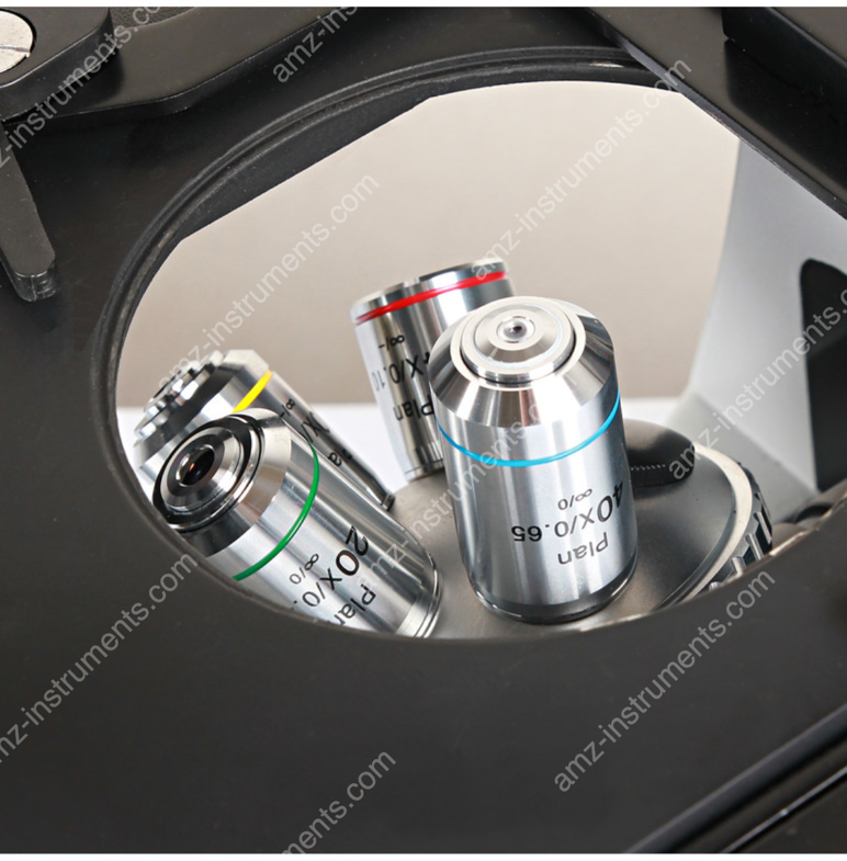 Инвертированный металлургический микроскоп AJX-100M с бесконечным планом-ахроматическим объективом  Инвертированный металлургический микроскоп AJX-100M с бесконечным планом-ахроматическим объективом