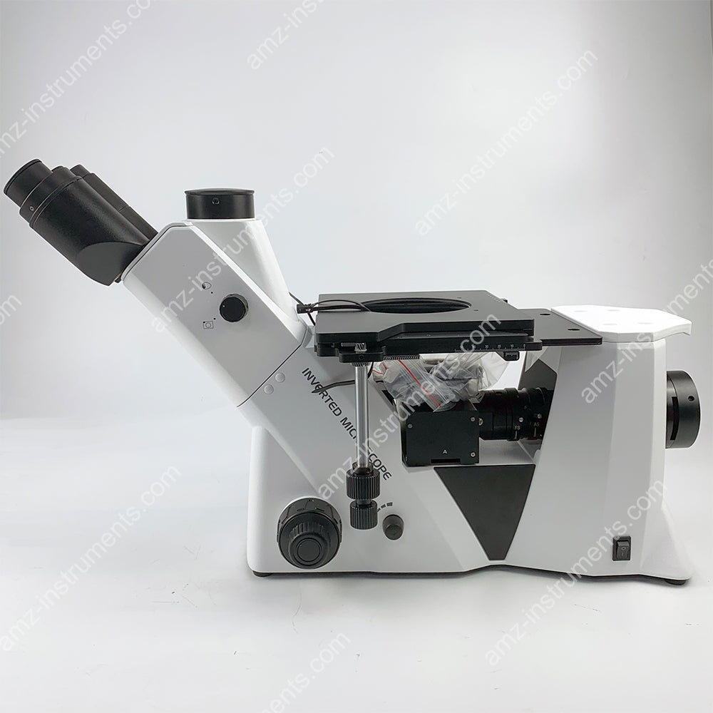 Инвертированный металлургический микроскоп AJX-600BD с LWD Infinity Plan Bright & Dark объективами  Инвертированный металлургический микроскоп AJX-600BD с LWD Infinity Plan Bright & Dark объективами