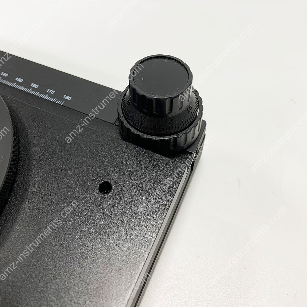 Механический рабочий стол AMS-02 XY с ходом 75x55 мм и вращением на 360° Механический рабочий стол AMS-02 XY с ходом 75x55 мм и вращением на 360°