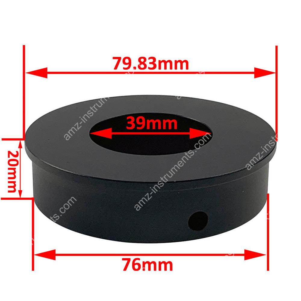 MA-76 Metal Ring Adapter to Convert Focus Ring From 76mm to 39mm MA-76 Metal Ring Adapter to Convert Focus Ring From 76mm to 39mm