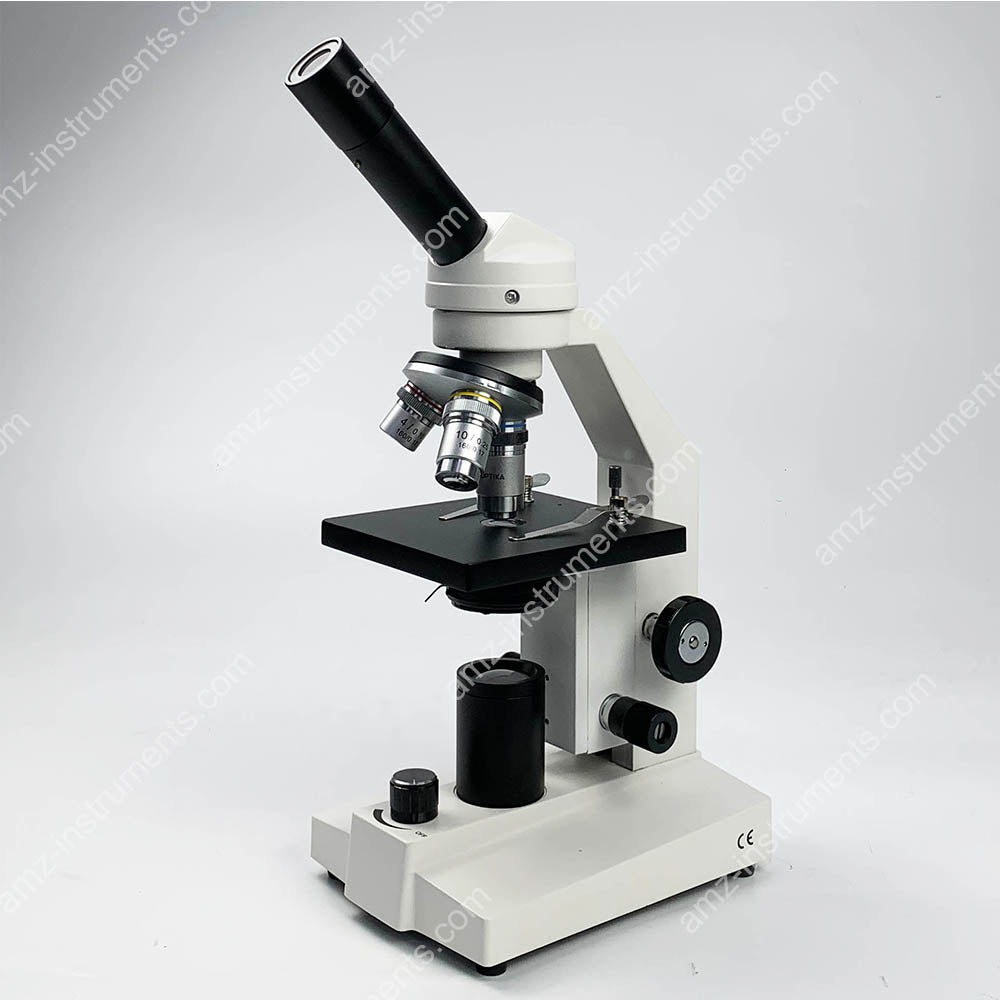 NK-190A 40X-400X Учебный монокулярный светлопольный биологический микроскоп  NK-190A 40X-400X Учебный монокулярный светлопольный биологический микроскоп