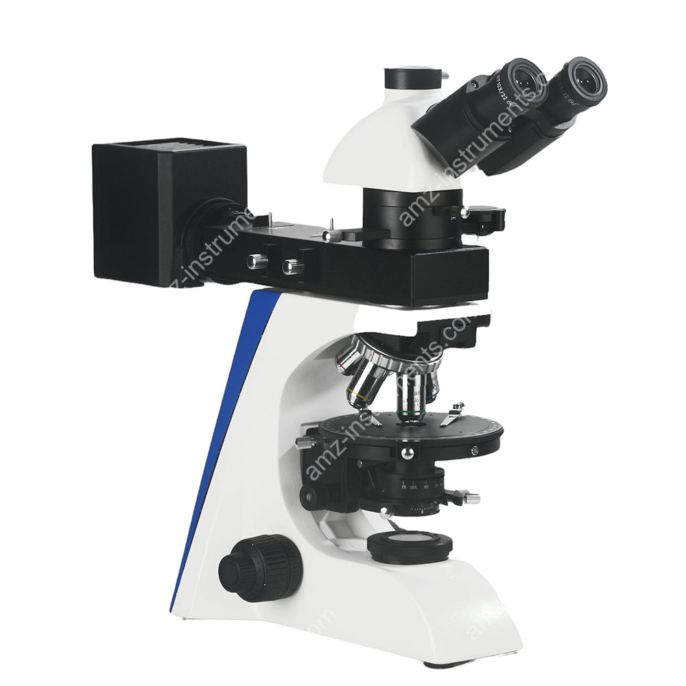 Тринокулярный поляризационный микроскоп APM-30TRF с пропускающим и отражающим освещением Тринокулярный поляризационный микроскоп APM-30TRF с пропускающим и отражающим освещением