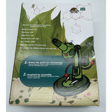 AST-BW Neues Design 15x Mikroskop DIY-Kit mit grün-weißer Farbe AST-BW Neues Design 15x Mikroskop DIY-Kit mit grün-weißer Farbe