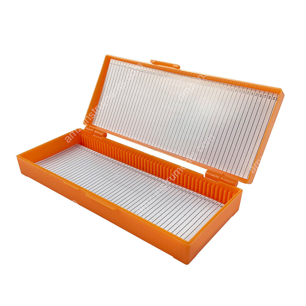 BPS-50 Коробка для хранения предметных стекол для микроскопа 50 шт. BPS-50 Коробка для хранения предметных стекол для микроскопа 50 шт.