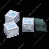 BP-D20 100 шт. предварительно очищенных предметных стекол для микроскопа, покровные стекла 20 мм x 20 мм, квадратные BP-D20 100 шт. предварительно очищенных предметных стекол для микроскопа, покровные стекла 20 мм x 20 мм, квадратные