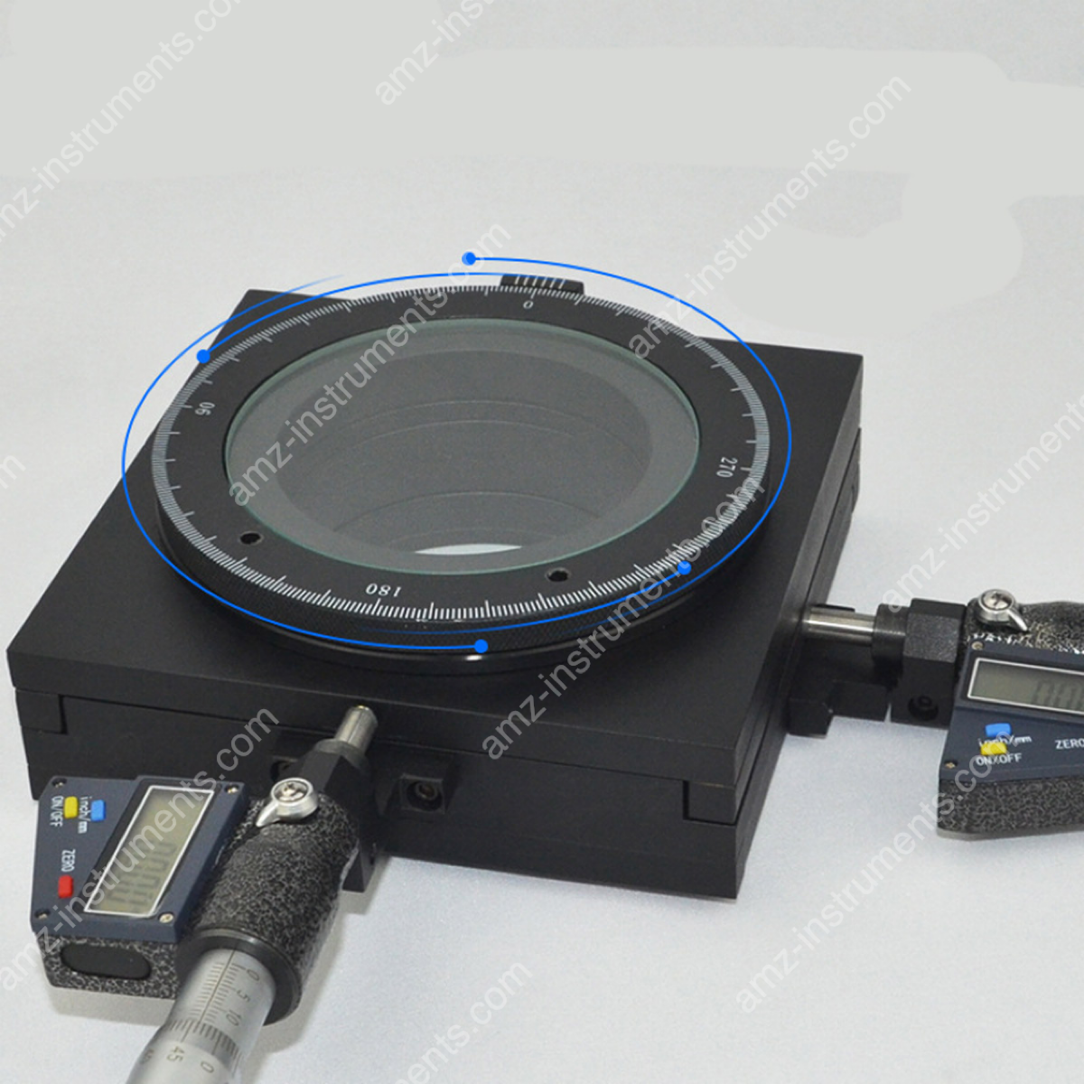 DMS-02 XY Mechanical Measurement Stage for Microscopes DMS-02 XY Mechanical Measurement Stage for Microscopes