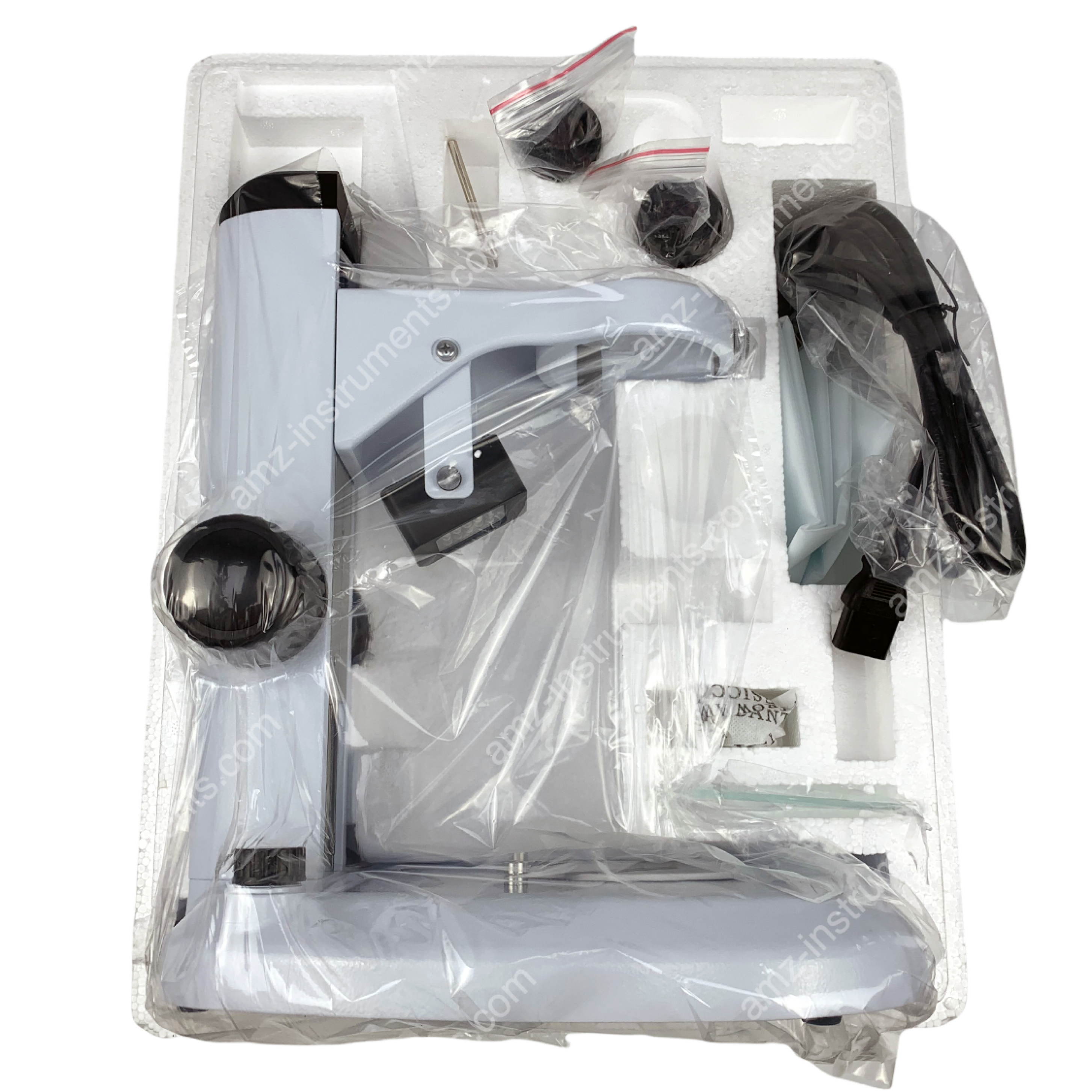 F1 Microscope Track Stand, 76mm Coarse Focus, Top and Bottom LED Light (Dimmable) F1 Microscope Track Stand, 76mm Coarse Focus, Top and Bottom LED Light (Dimmable)