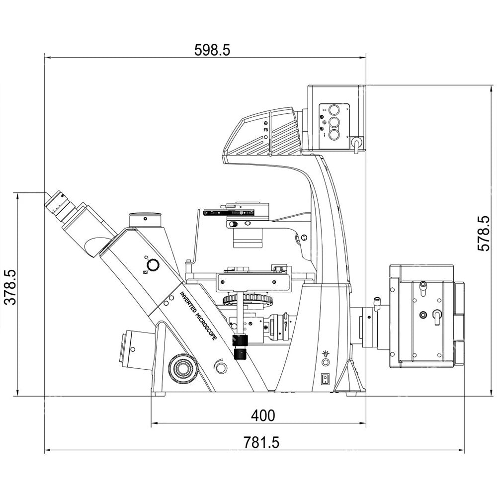 Инвертированный флуоресцентный микроскоп FL-320T Инвертированный флуоресцентный микроскоп FL-320T