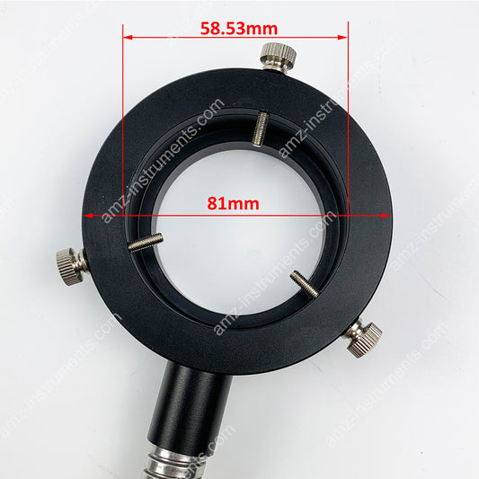 OFL-20CR 20 Вт волоконно-оптический микроскоп O-Ring Light Illuminator с внутренним диаметром 58,53 мм