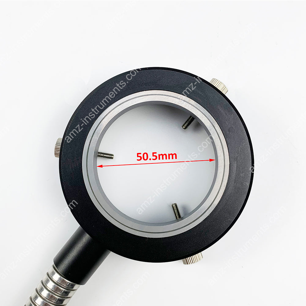 OFL-20CR 20 Вт волоконно-оптический микроскоп O-Ring Light Illuminator с внутренним диаметром 58,53 мм OFL-20CR 20 Вт волоконно-оптический микроскоп O-Ring Light Illuminator с внутренним диаметром 58,53 мм