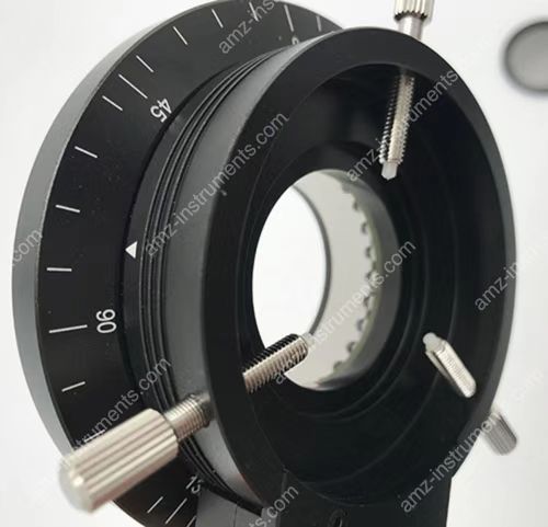 Светодиодный поляризованный кольцевой светильник LED-120HP с внутренним диаметром 62 мм для стереомикроскопа Светодиодный поляризованный кольцевой светильник LED-120HP с внутренним диаметром 62 мм для стереомикроскопа