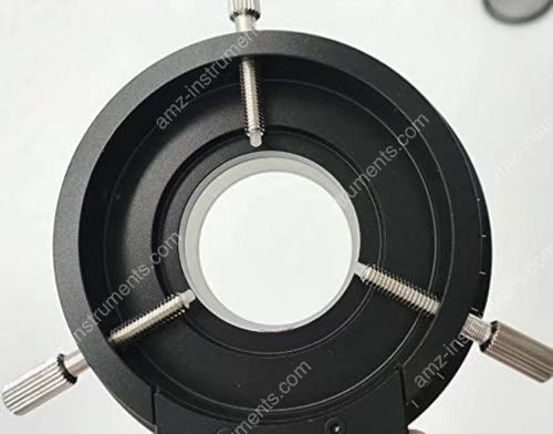 Светодиодный поляризованный кольцевой светильник LED-120HP с внутренним диаметром 62 мм для стереомикроскопа Светодиодный поляризованный кольцевой светильник LED-120HP с внутренним диаметром 62 мм для стереомикроскопа