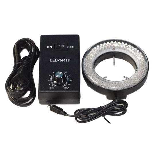 LED-144TP Shadow free 144 LEDs Microscope LED Ring Light with Intensity Control