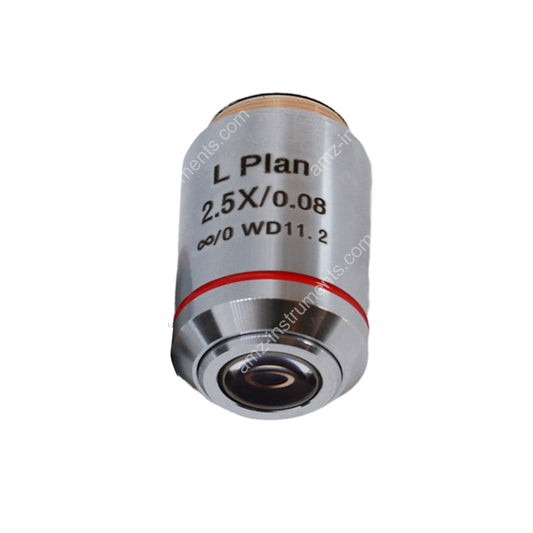 План-ахроматический металлографический объектив серии ME-180 LWD Infinity 180 мм 2.5X/ 5X/ 10X/ 20X/ 50X/ 100X