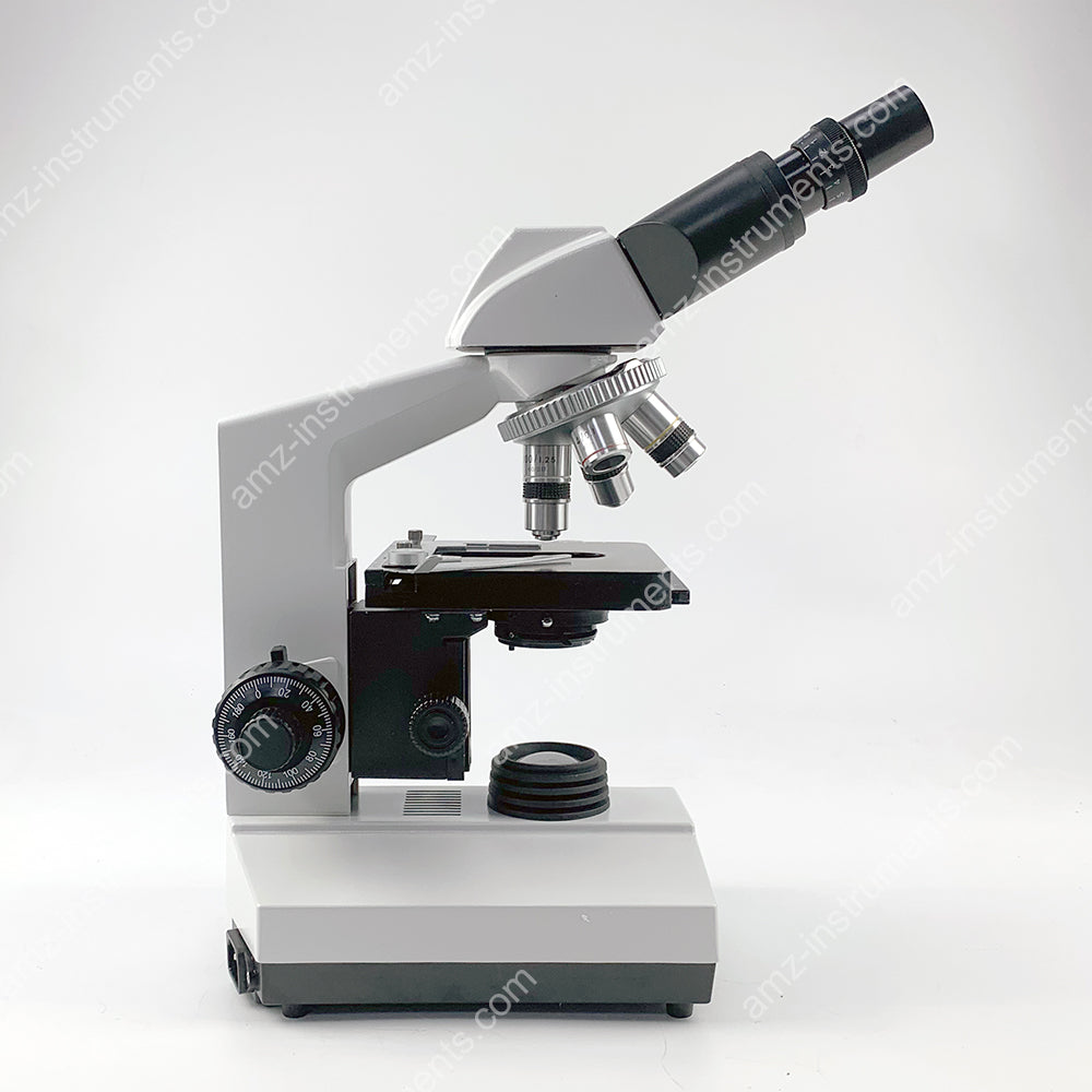 Бинокулярный биологический микроскоп NK-107BL 40X-1600X (наклонная головка 30°) Бинокулярный биологический микроскоп NK-107BL 40X-1600X (наклонная головка 30°)