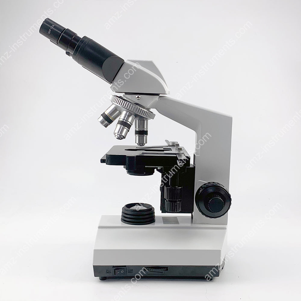 Бинокулярный биологический микроскоп NK-107BL 40X-1600X (наклонная головка 30°) Бинокулярный биологический микроскоп NK-107BL 40X-1600X (наклонная головка 30°)