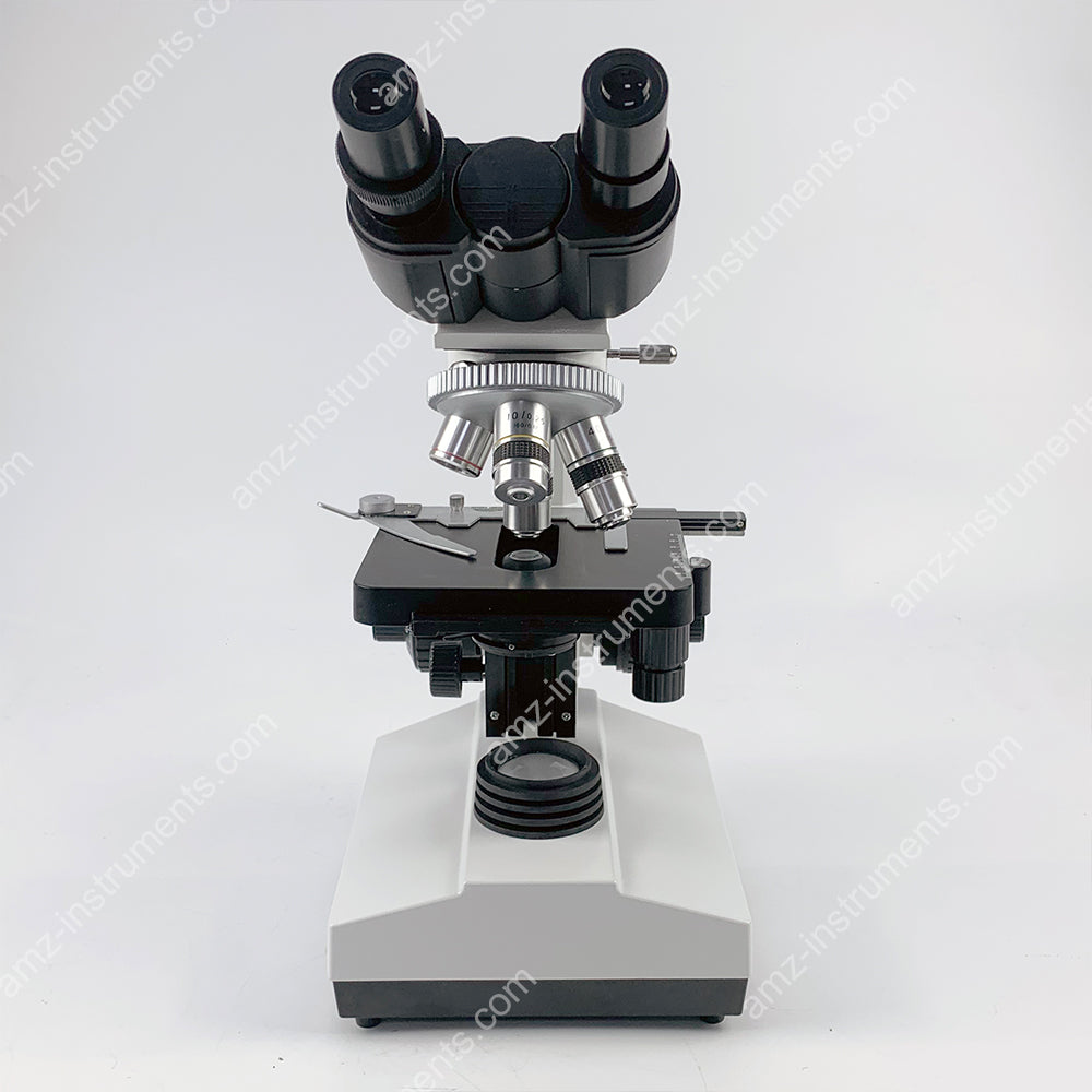 Бинокулярный биологический микроскоп NK-107BL 40X-1600X (наклонная головка 30°) Бинокулярный биологический микроскоп NK-107BL 40X-1600X (наклонная головка 30°)