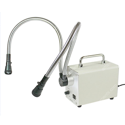 OFL-L50 50 Вт светодиодный волоконно-оптический двойной светильник на гибкой стойке с регулируемой фокусирующей линзой