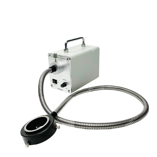 OFL-20CR 20 Вт волоконно-оптический микроскоп O-Ring Light Illuminator с внутренним диаметром 58,53 мм