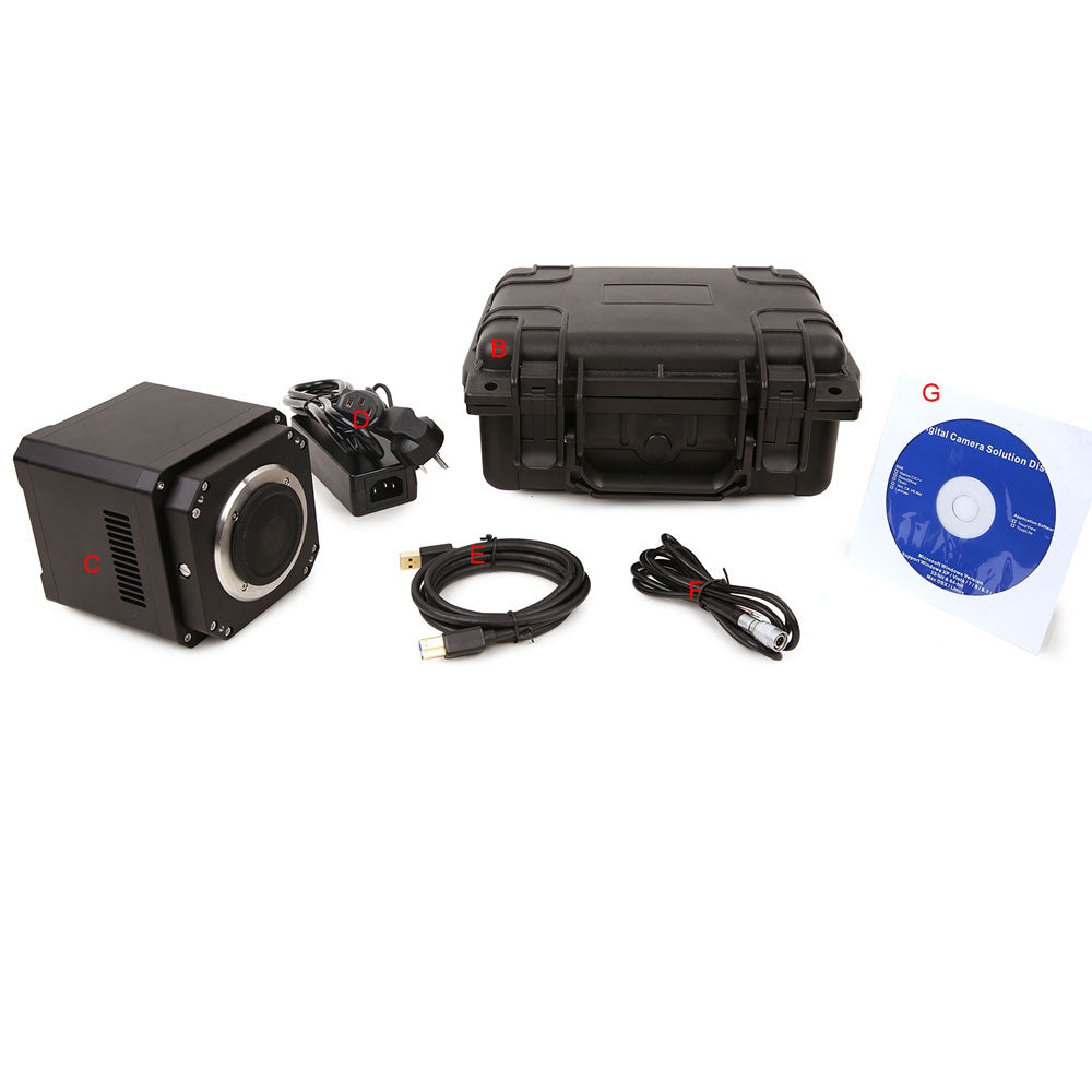 PC3-RX Series TE-Cooling M52/C-mount USB3.0 CMOS-камера PC3-RX Series TE-Cooling M52/C-mount USB3.0 CMOS-камера