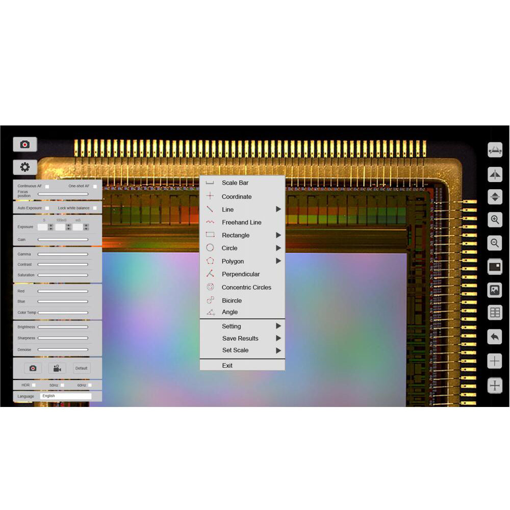 PCA-1080D 35 кадров в секунду 2-мегапиксельная камера-микроскоп с автофокусом, 1/2,8-дюймовым сенсором и функцией хранения на SD-карте PCA-1080D 35 кадров в секунду 2-мегапиксельная камера-микроскоп с автофокусом, 1/2,8-дюймовым сенсором и функцией хранения на SD-карте