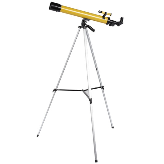 Starpr-M740 Refraktor-Teleskop mit 5x24 Finderscope und einstellbarem Stativ