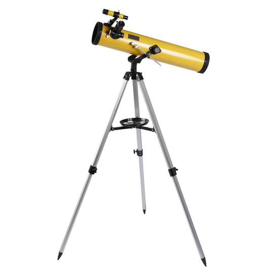 StarPU-H767 Усовершенствованный рефлекторный телескоп с экваториальной монтировкой AZ, апертурой 76 мм и фокусным расстоянием 700 мм