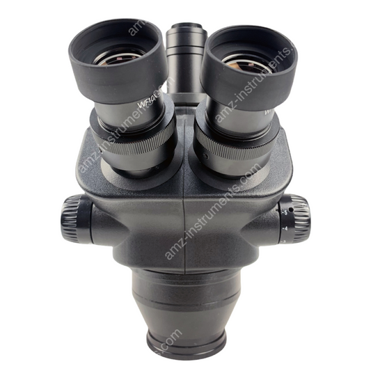 ZM-0750TH Zoom 0.7x-5.0x Симулфокальная тринокулярная стереомикроскопическая головка