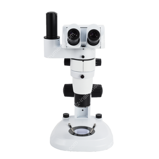 ZM-80TN Эргономичный наклонный тринокулярный зум-стереомикроскоп с галилеевской бесконечностью параллельного светового пути