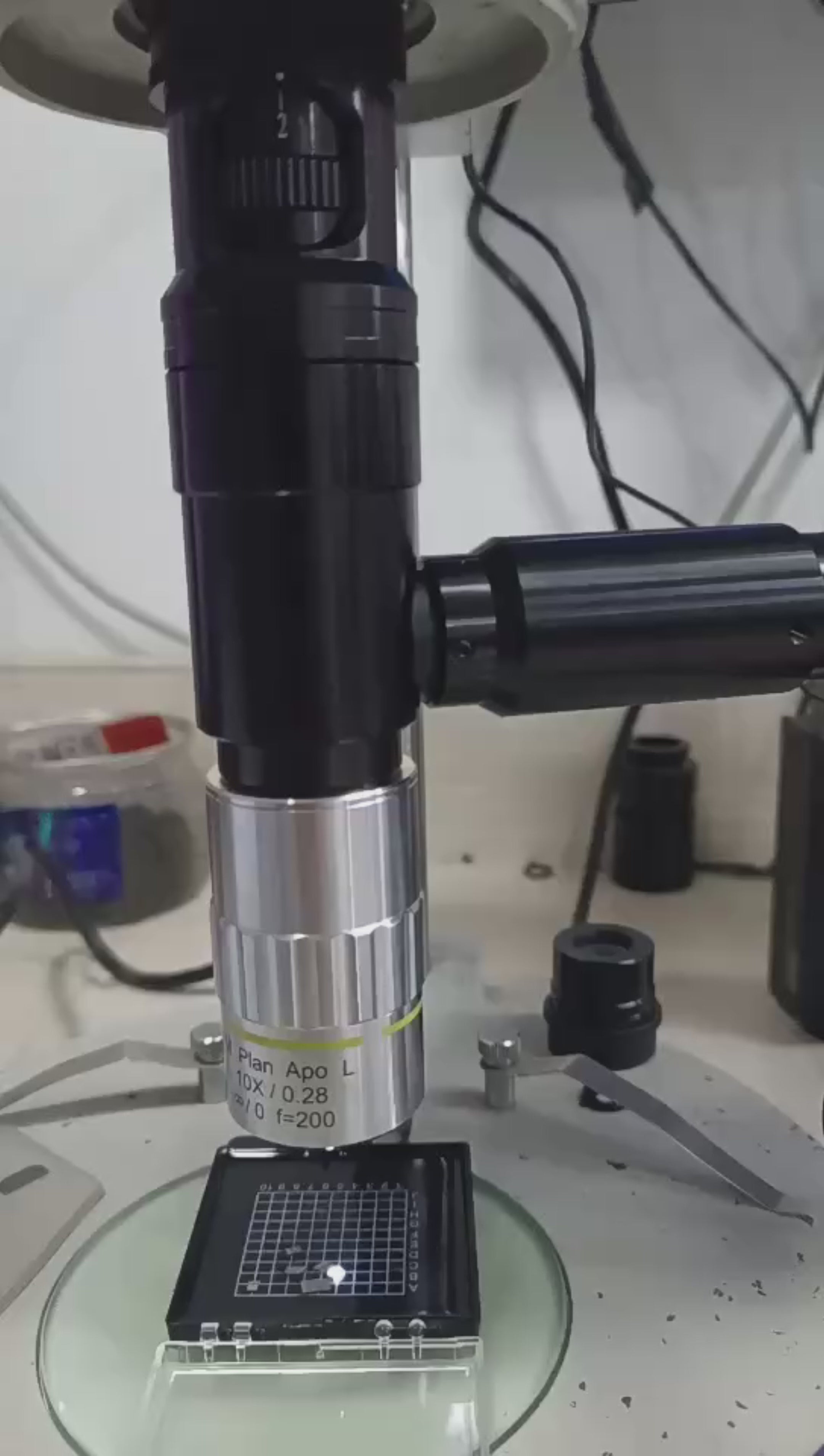 ZMR-0745APO10X zoom 0.7x-4.5x single lens with 10x Semi-APO Infinity Plan Achromatic Metallographic Objective ZMR-0745APO10X zoom 0.7x-4.5x single lens with 10x Semi-APO Infinity Plan Achromatic Metallographic Objective