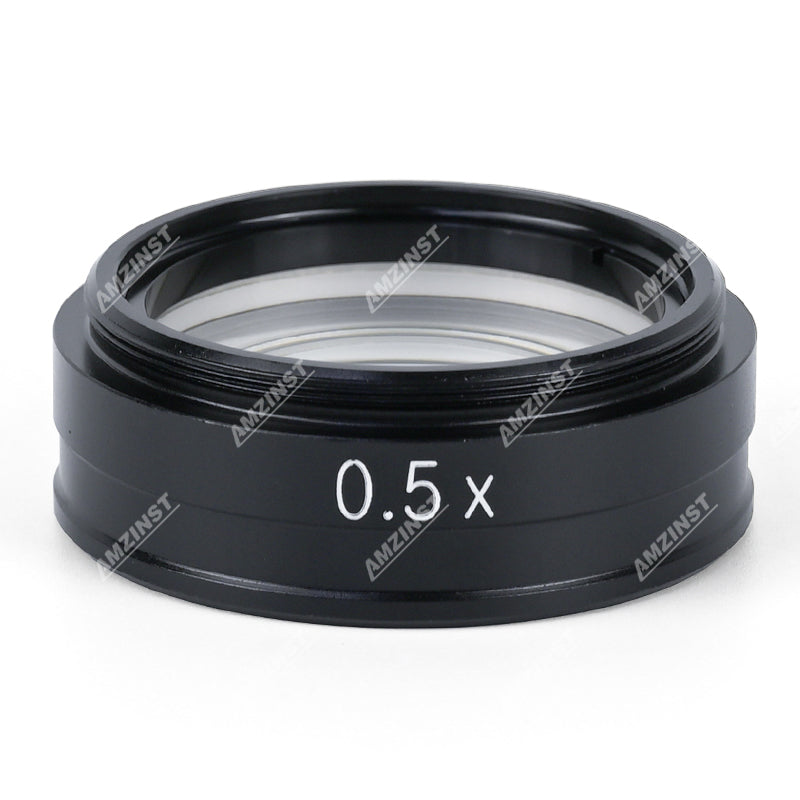 AUM-05X 0.5X Auxiliary Lens (For 0.68-4.7x and 0.65-5.3x Head)
