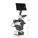ASZ-ZT9LCD4K Trinocular Jewelry Gemologica Microscope With 4K Camera
