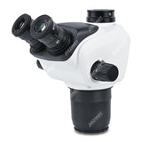 ZM-6653BHE 0.65x-5.3x GreenOugh Sistema óptico Binocular Microscopio Cabeza
