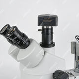 ZM-2TP2CL 7X-45X Boom stand stereo microscope with 5.1MP microscope camera 144 LED light